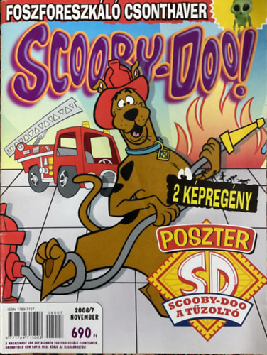 : Scooby-Doo! - A tűzoltó Poszter melléklettel