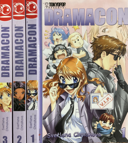 Svetlana Chmakova: Dramacon 1-3. (Képregény)