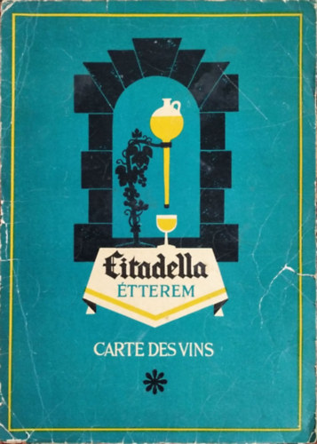 : Citadella étterem - Étlap és itallap (1971)