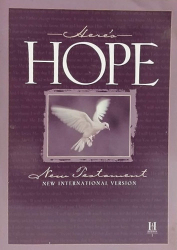 : Here\'s Hope Bible: New International Version, New Testament