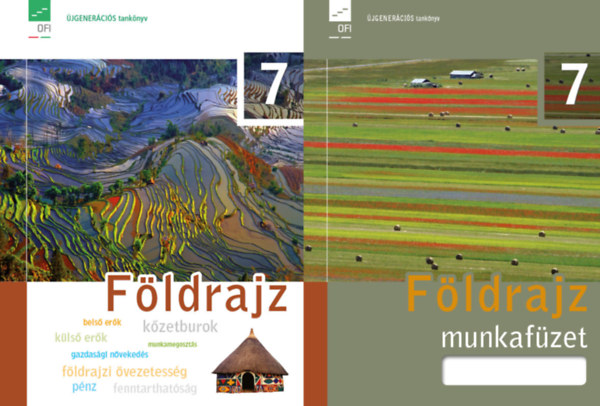 Alexa Péter-Gruber László-Szőllősy László-Ütőné Dr. Visi Judit: Földrajz 7. - Tankönyv + Munkafüzet (2 kötet)