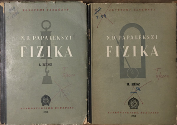 N. D. Papalekszi: Fizika I-II. 