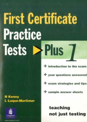 : First Certificate Practice Tests Plus 1