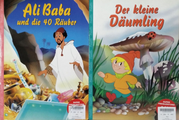 : Ali Baba und die 40 Räuber + Der kleine Däumling (2 füzet)