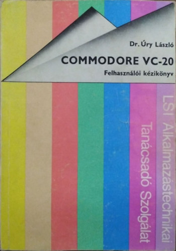 Dr. Úry László: Commodore VC-20 felhasználói kézikönyv