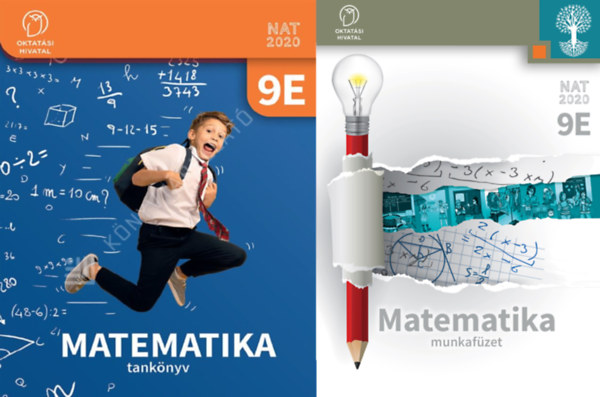 Kabály Adrienn: Matematika 9E - Tankönyv + Munkafüzet (2 kötet)