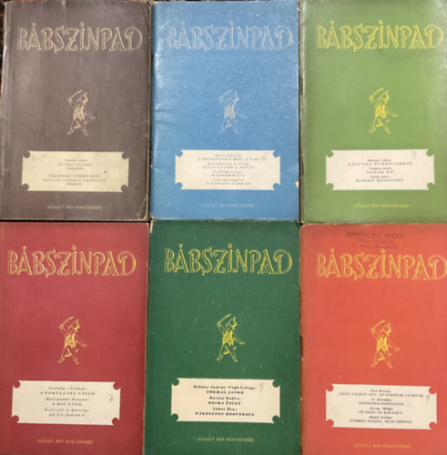 : Bábszínpad 1., 3., 4-5., 6., 7., 9., 11., 12., 14., 18. (10 db szórványszám, 1952-1954)