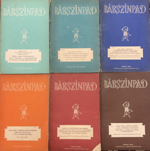 : Bábszínpad 15-16., 17., 18., 19., 20., 21., 22., 23., 24., 25. (10 db szórványszám, 1954-1956)