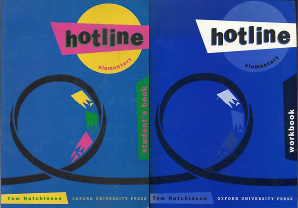 Tom Hutchinson: Hotline Elementary: Student's Book SB + Workbook WB (2 kötet)