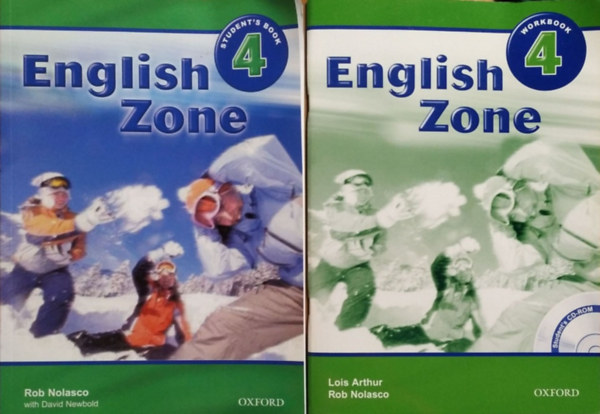 Rob Nolasco - Lois Arthur - David Newbold: English Zone 4 - Student's Book + Workbook with Student's CD-ROM (2 kötet)