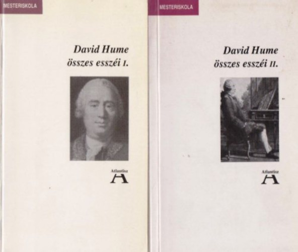 David Hume: David Hume összes esszéi I-II.