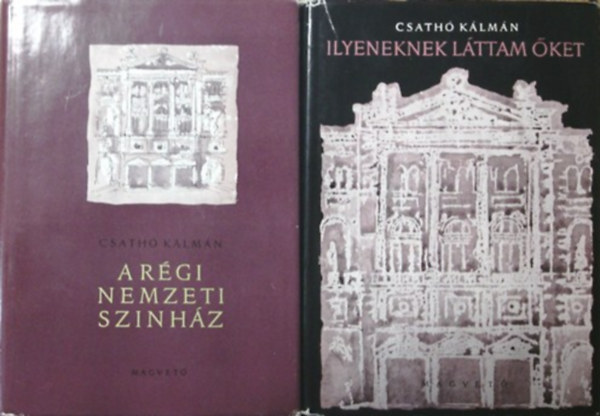 Csathó Kálmán: Ilyennek láttam őket - Régi nemzeti színházi arcképalbum