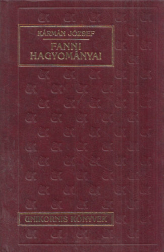 Kármán József: Fanni hagyományai