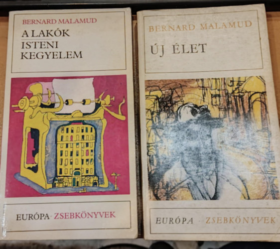 Bernard Malamud: 2 db Bernard Malamud: A lakók/Isteni kegyelem + Új élet