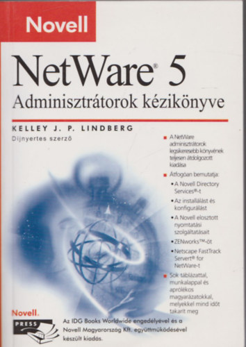 Lindberg, Kelleyj.p.: Netware 5 adminisztrátorok kézikönyve