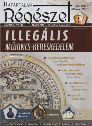 Szilágyi Kata (szerk.): Határtalan régészet 2019. 4. szám