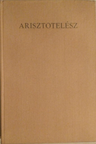 Arisztotelész: Nikomakhoszi ethika