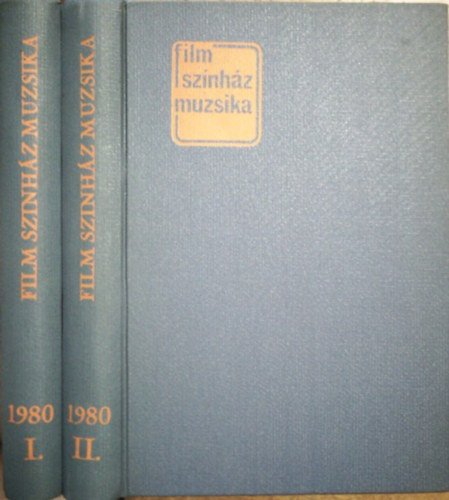 : Film, színház, muzsika 1980 I-II (1-52. szám két kötetben)