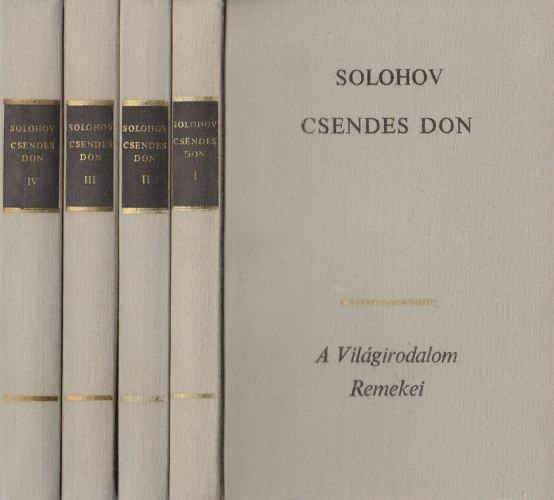 Mihail Solohov: Csendes Don I-IV.