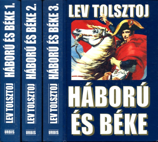 Lev Tolsztoj: Háború és béke 1-3. (Háború és béke I-III.) - kemény borítóval