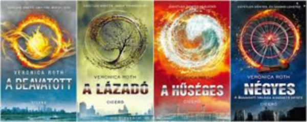 Veronica Roth: Négyes + A beavatott + A lázadó + A hűséges