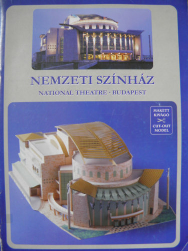 : Nemzeti Színház - National Theatre Budapest - Makett kivágó - Cut-out model