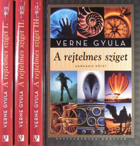 Verne Gyula: A rejtelmes sziget I-III.