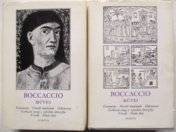 Giovanni Boccaccio: Boccaccio művei I-II.