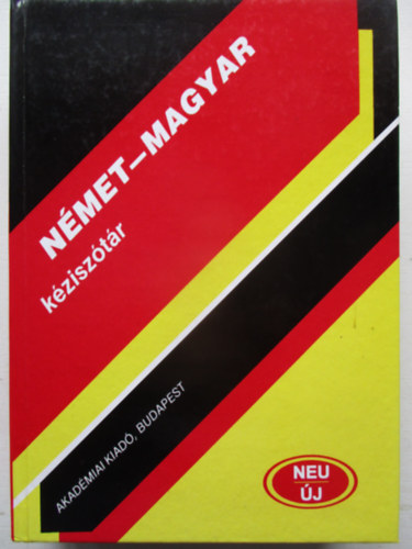 Zigány Judit: Német-magyar kéziszótár