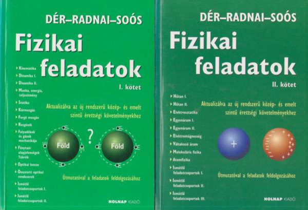 Dér-Radnai-Soós: Fizikai feladatok I-II.