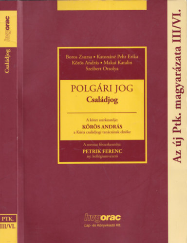 Kőrös András (szerk.): Polgári jog - Családjog