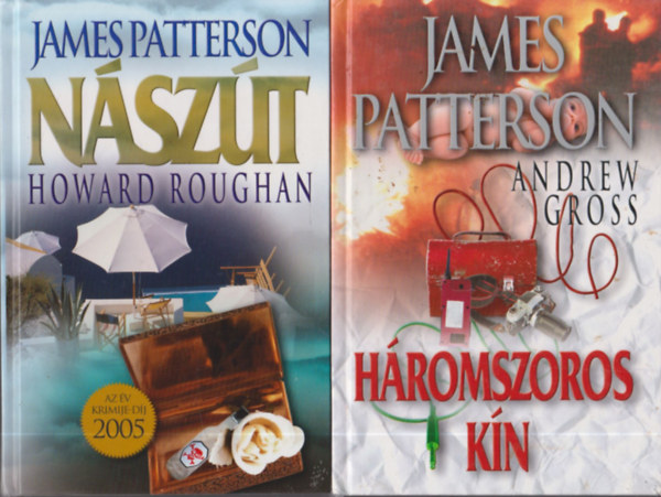 James Patterson: Háromszoros kín + Nászút (2 db)