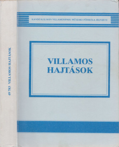 Pálfi Zoltán: Villamos hajtások