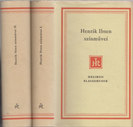 Henrik Ibsen: Henrik Ibsen színművei I-II. (Helikon klasszikusok)