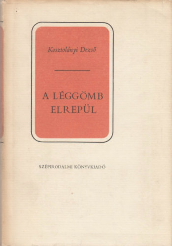 Kosztolányi Dezső: A léggömb elrepül