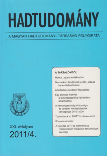 : Hadtudomány 2011/4.