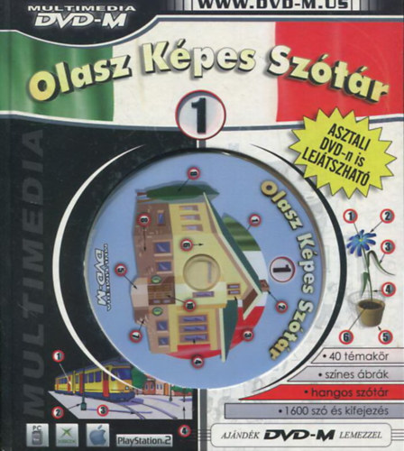 : Olasz képes szótár (DVD-melléklettel)