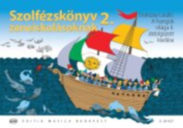 : Szolfézskönyv zeneiskolásoknak 2. (Z. 20 027)