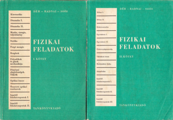 Dér-Radnai-Soós: Fizikai feladatok I-II.