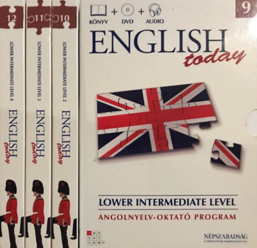 ism: English today 9-12 - Lower intermediate level 1-4. (könyv+DVD+audio)