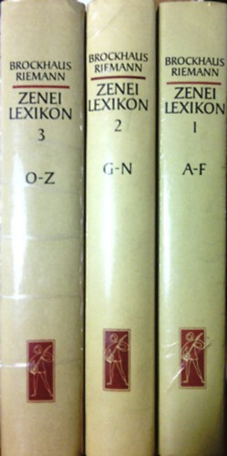 Brockhaus-Riemann: Zenei lexikon I-III.