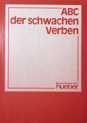 Kläre Meil, Margit Arndt: ABC der schwachen Verben