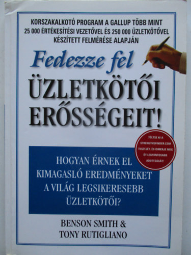 Benson Smith, Tony Rutigliano: Fedezze fel üzletkötői erősségeit!