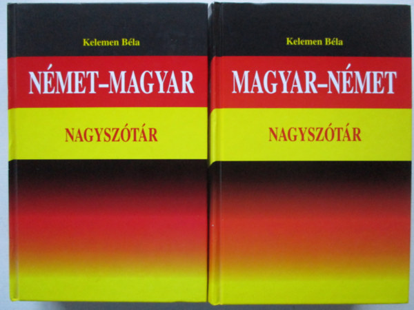 Kelemen Béla: Magyar-német, Német-magyar nagyszótár