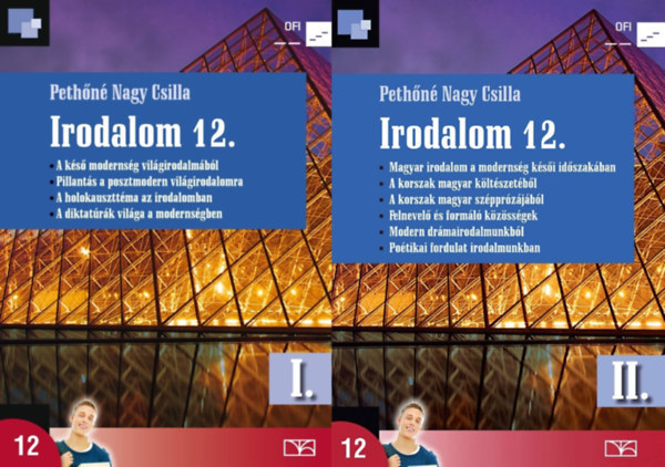 Pethőné Nagy Csilla: Irodalom 12. I-II. kötet