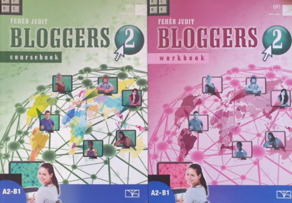 Fehér Judit: Bloggers 2 workbook + coursebook