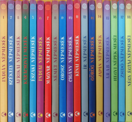 Kossuth Kiadó: Népek meséi sorozat, 1-18.
