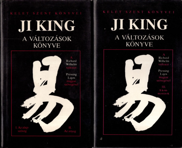 Ji King: A változások könyve 1-2