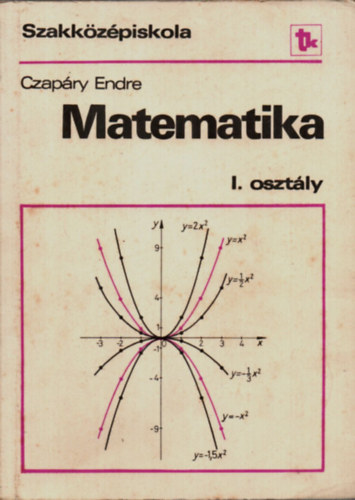 Czapáry Endre: Matematika I. - a szakközépiskola I. osztálya számára