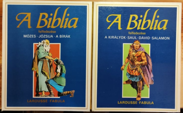 Étienne Dahler: A Biblia felfedezése 2 kötet - A királyok Saul Dávid Salamon, Mózes Józsua A bírák